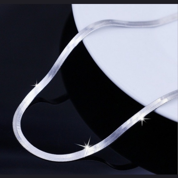 Coed Silver herringbone - Picture 2 of 3